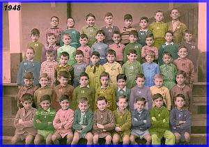 ECOLE JEAN MACE GARCONS 1948 CP MELLE WETERS